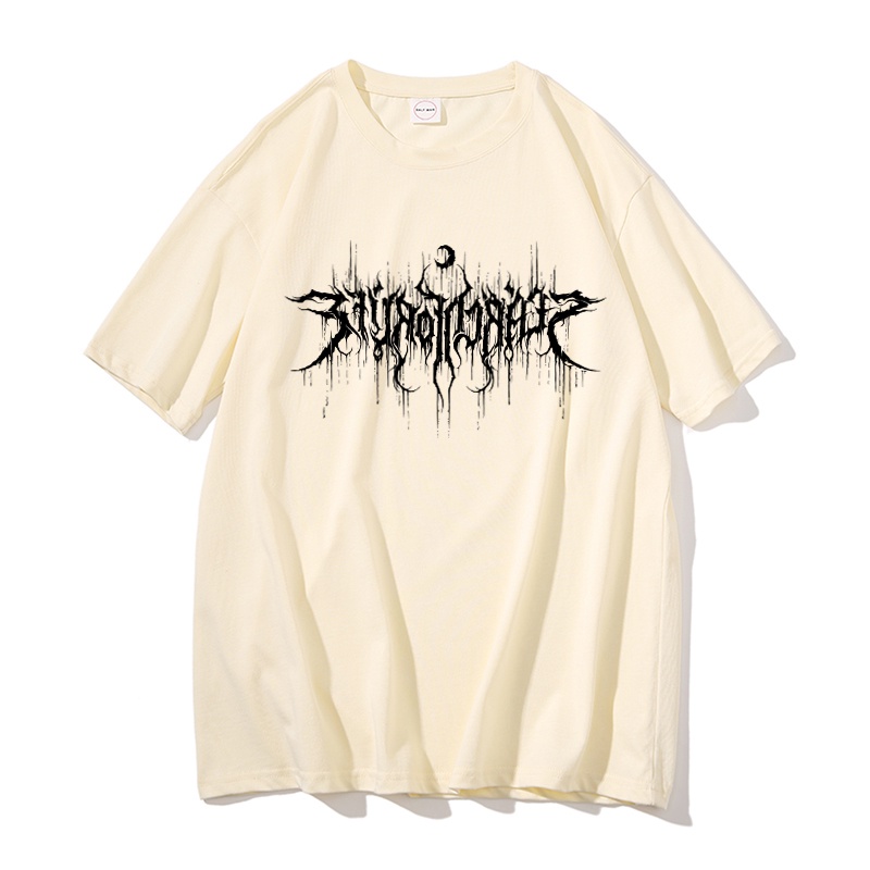 Áo thun tay ngắn in họa tiết anime phong cách retro Hàn Quốc cho nữ