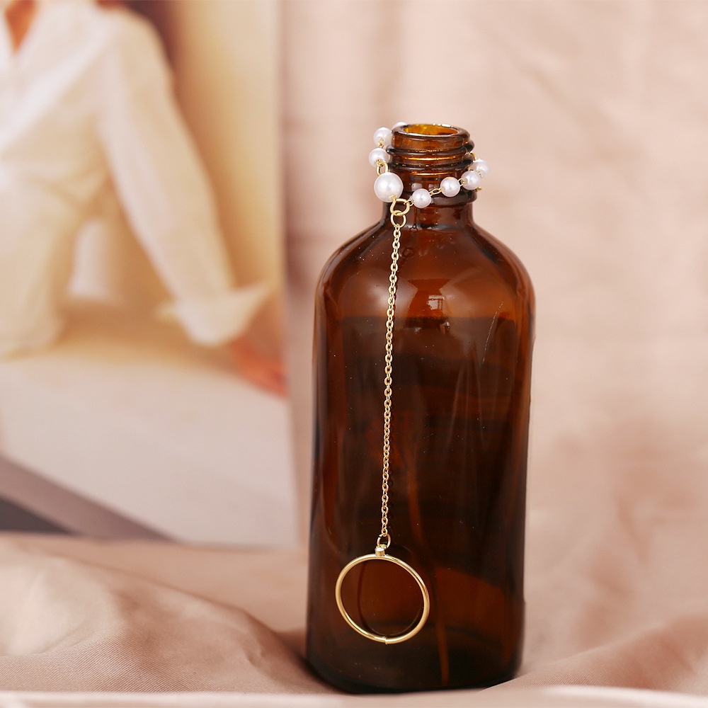 Nhẫn đính ngọc trai nhân tạo One Hundred đơn giản phong cách Hàn Quốc cho nữ