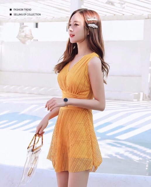 Bộ đồ bơi mã 8081 siêu sang chảnh cho nữ