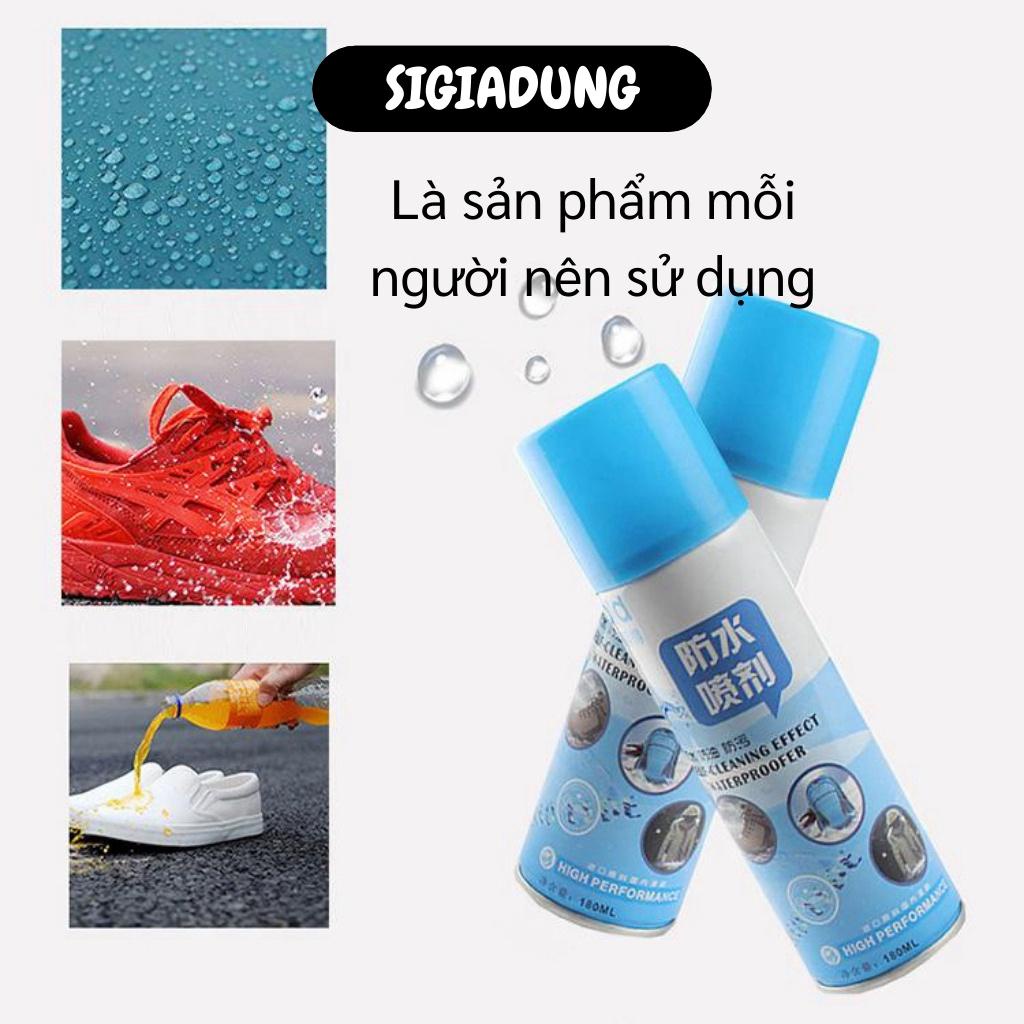 GIÁ SỈ Chai xịt nano chống nước cho giày dép, quần áo 180ml 8882