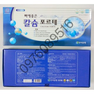 Viên Canxi Hàn Quốc, Hộp 120 viên*400mg