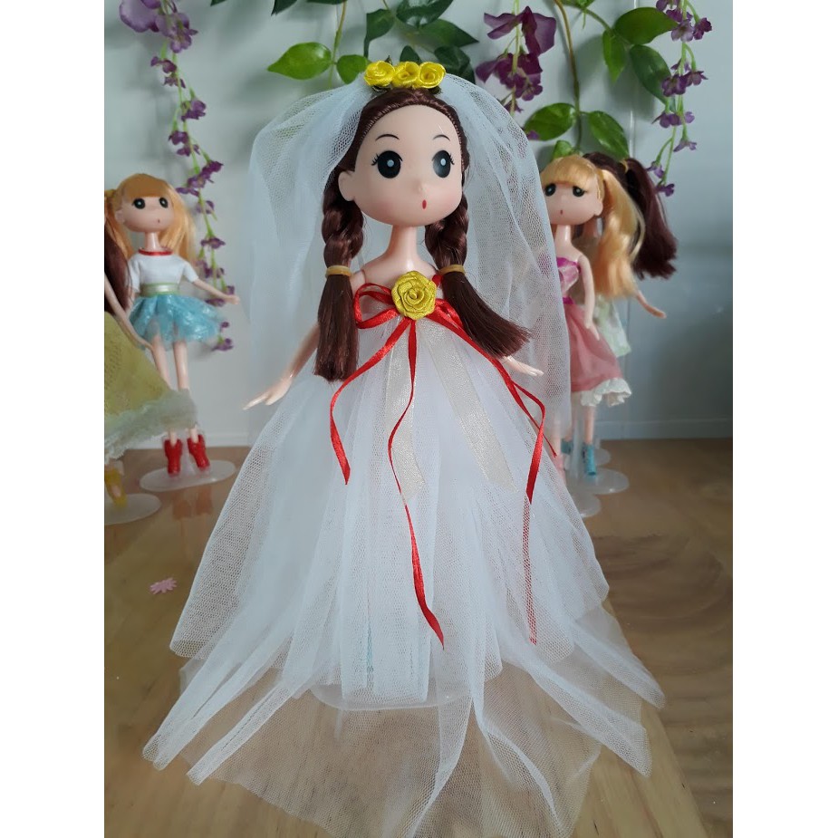 Búp bê chibi cô dâu chân dài loại lớn sỉ