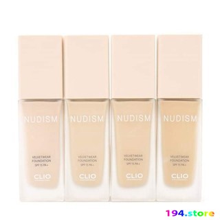 Kem Nền Clio Nudism Velvetwear Foundation Han Quoc