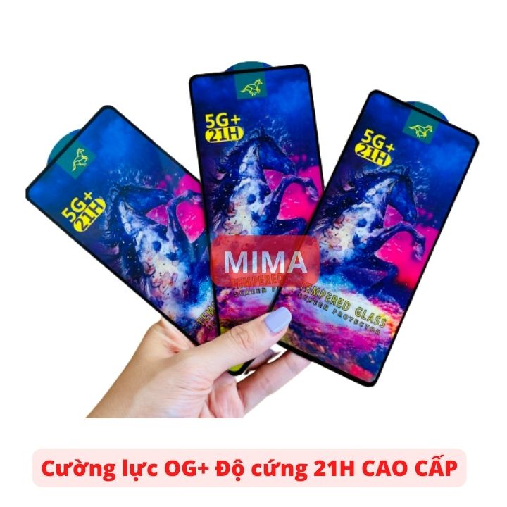 Kính cường lực Oppo Reno 6z/ Reno 6 5g/ Reno 5/ Reno 4 Full màn cao cấp OG+ độ cứng 21H siêu mượt hạn chế vân tay [MIMA]