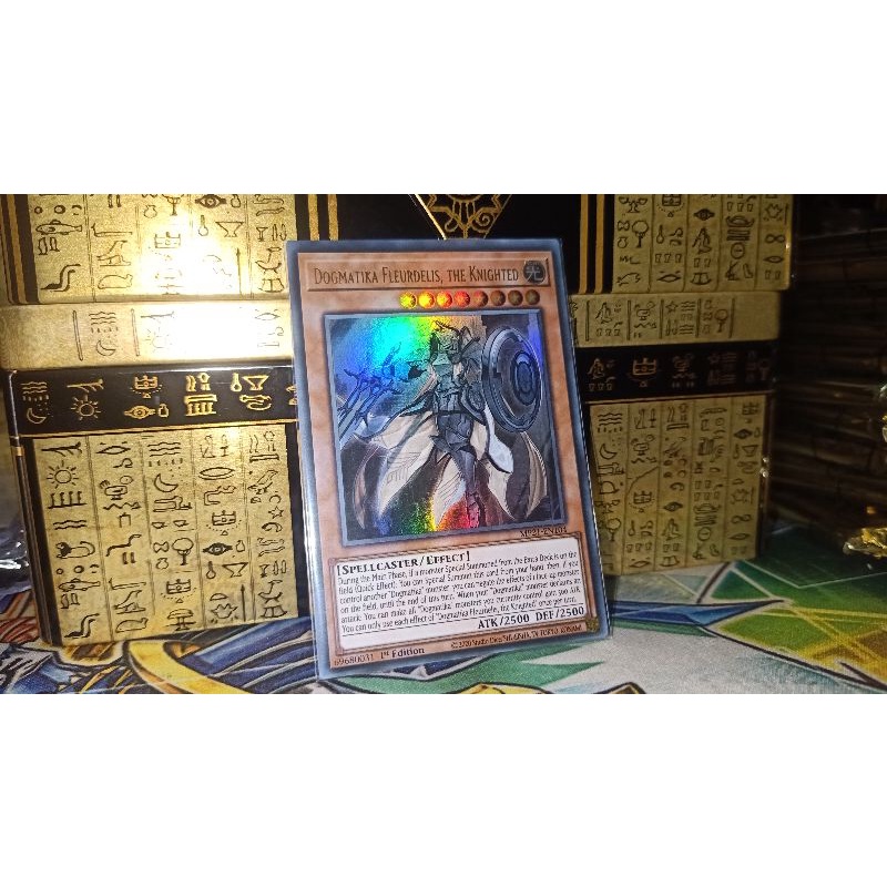 [KN yugioh shop] thẻ bài: Dogmatika Fleurdelis, the Knighted - MP21-EN104 - Ultra Rare 1st Edition