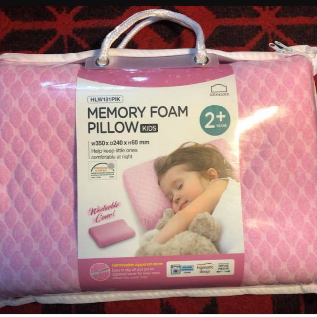 GỐI MEMORY FOAM DÀNH CHO TRẺ EM LOCK&amp;LOCK-LHW181