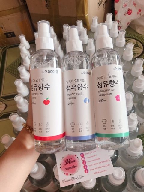 XỊT THƠM QUẦN ÁO FABRIC PERFUME HÀN QUỐC
