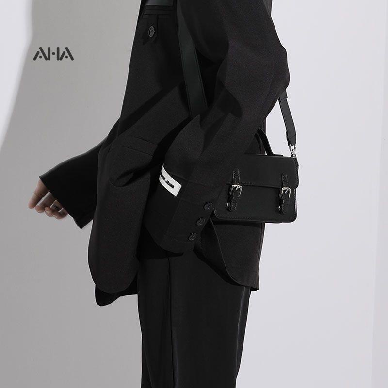 Túi đeo chéo AHA official mini hình vuông phong cách cổ điển thời trang