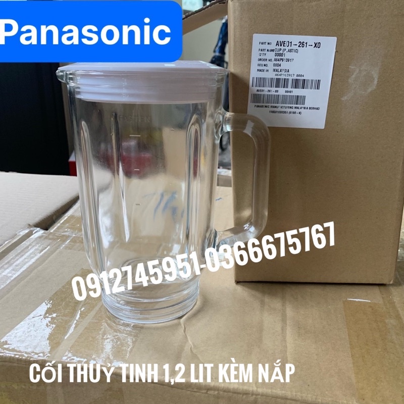 CỐI THỦY TINH, LY THỦY TINH  ĐẠI MÁY XAY SINH TỐ PANASONIC MX-GX1561WRA, GX1561WRA, MX-EX1561