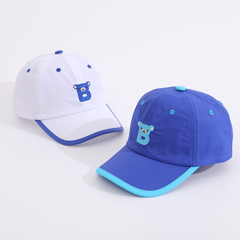 Mũ Lưỡi Trai Cotton Thoáng Khí Phong Cách Hip-hop Dễ Thương Cho Bé