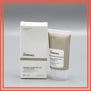 Kem dưỡng The Ordinary Vitamin C Suspension 23% + HA Spheres 2% 30ml chính hãng (The Ordinary)