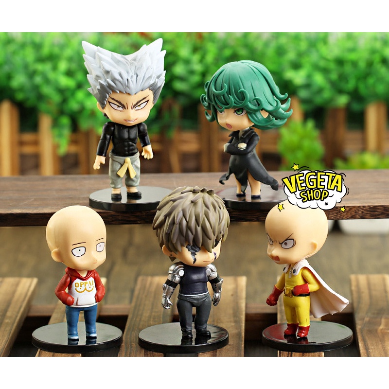 Mô hình One Punch Man - Các mô hình nhân vật One Punch Man - Saitama Genos Tatsumaki Garou tự chọn - Cao 11cm