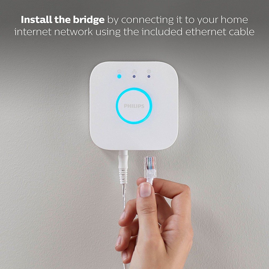 Bộ trung tâm Philips Hue Bridge Hub (không hộp)