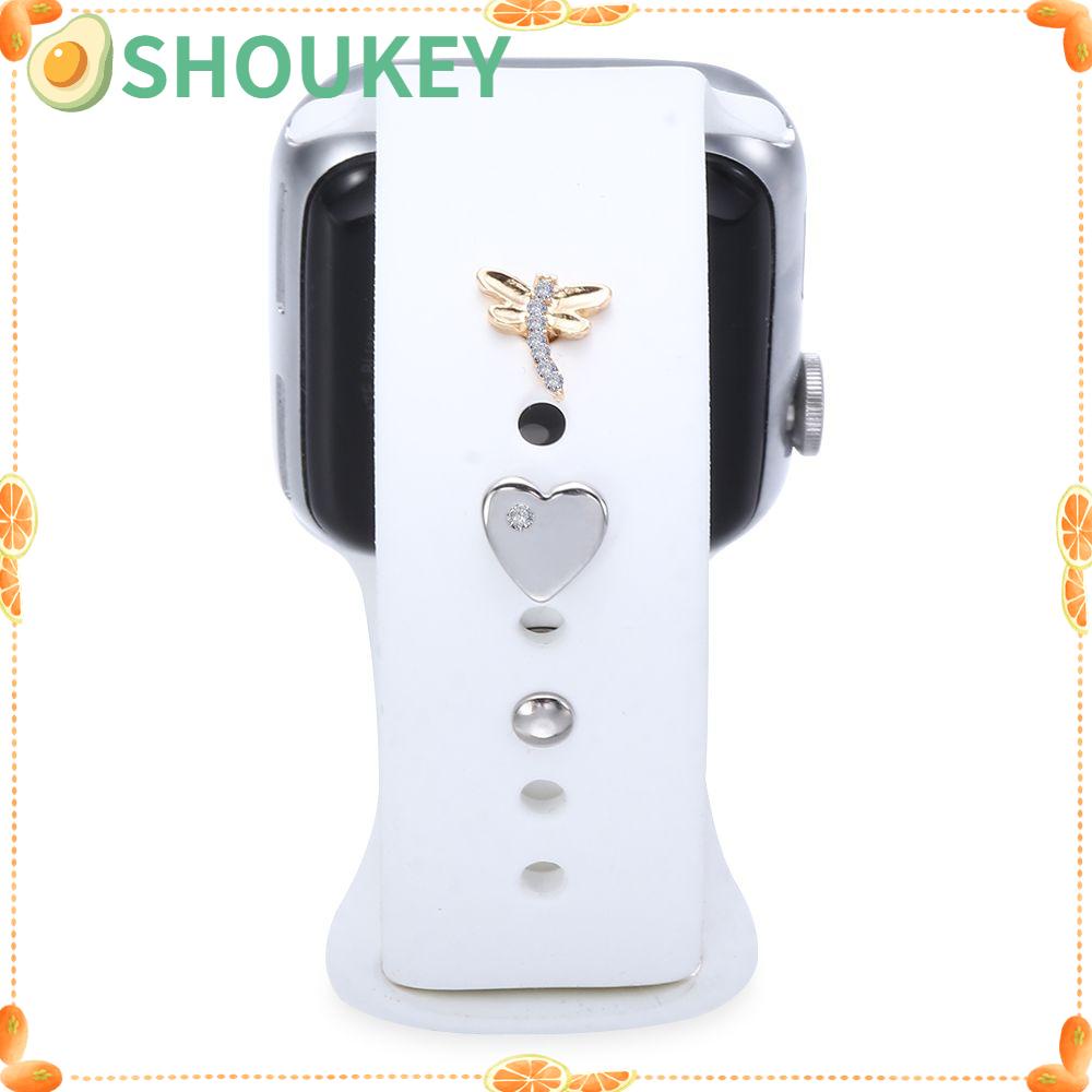 Phụ kiện trang trí đồng hồ đeo tay bằng kim loại tiện dụng