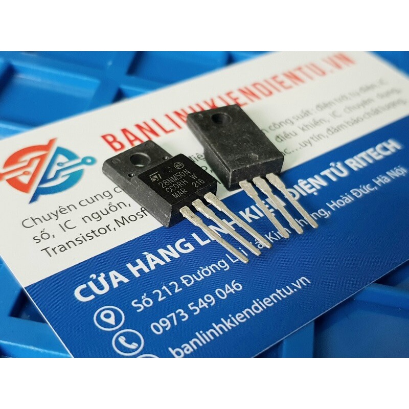 [ Combo 3 chiếc ] 28NM50N STF28NM50N TO-220FP MOSFET