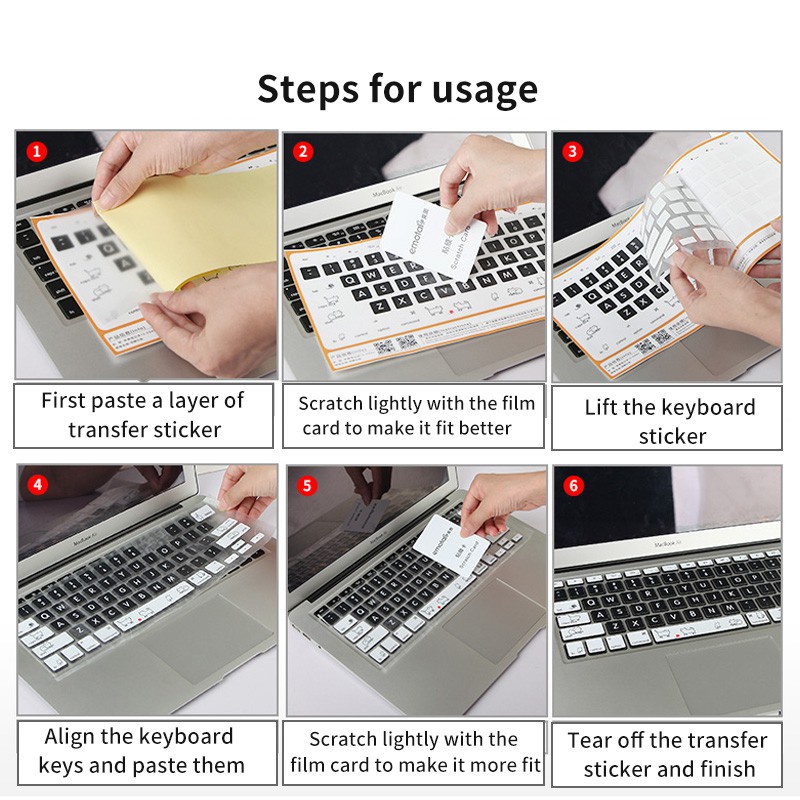 Miếng Dán Bảo Vệ Bàn Phím Chống Nước Chống Trầy Cho Macbook Air Pro 13 A2179 A2251 A1706 Pro 13.3 Air 13.6 2022 M2 A2681