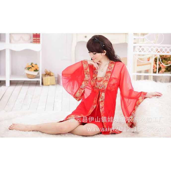 Áo Choàng Ngủ Lung Linh Gợi Cảm MS925