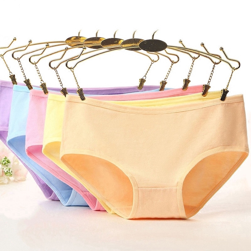 Sexy Simple Comfortable Soft Skin-friendly Breathable Women Underwears L XL XXL