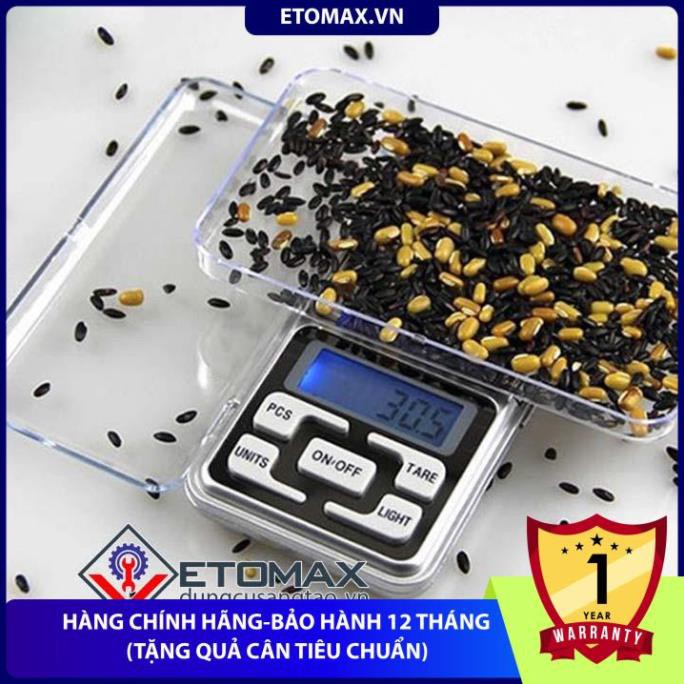 [Hàng loại 1-Bảo hành 12 tháng] Cân tiểu ly điện tử bỏ túi  200g/0.01g MT,chính xác tới 1% gram.