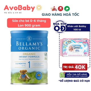 [Date 02-2023] Sữa Bellamy's Organic Úc công thức số 1 - 900g