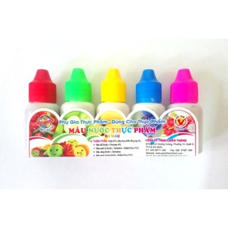 Màu thực phẩm Thiên Thành 10ml
