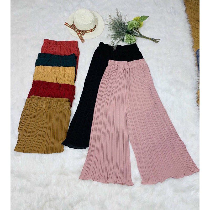 Combo 3 Quần ống rộng hàng Nhật khách lựa live