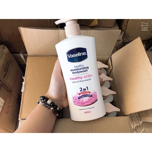 SỮA TẮM DƯỠNG ẨM VASELINE 2 IN 1 450 ML THÁI LAN