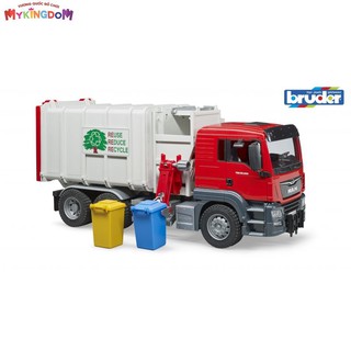Đồ chơi dạng mô hình theo tỷ lệ thu nhỏ 1:16 Xe rác MAN TGS BRUDER BRU03761