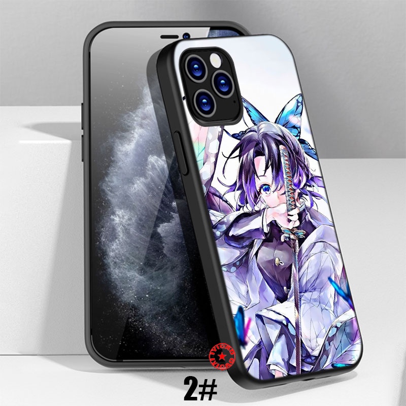 Ốp Lưng Mềm TE22 Demon Slayer Shinobu Kochou Cho iPhone 13 12 Pro Max Mini XS Max X