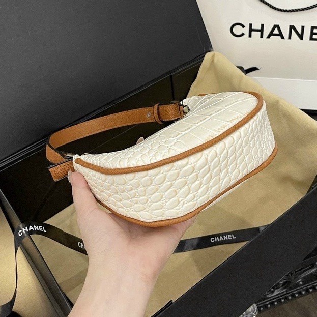 Túi Xách Nữ Linh StoreKẹp Nách Da Rắn Trơn Xinh Xắn Phong Cách Hàn Quốc