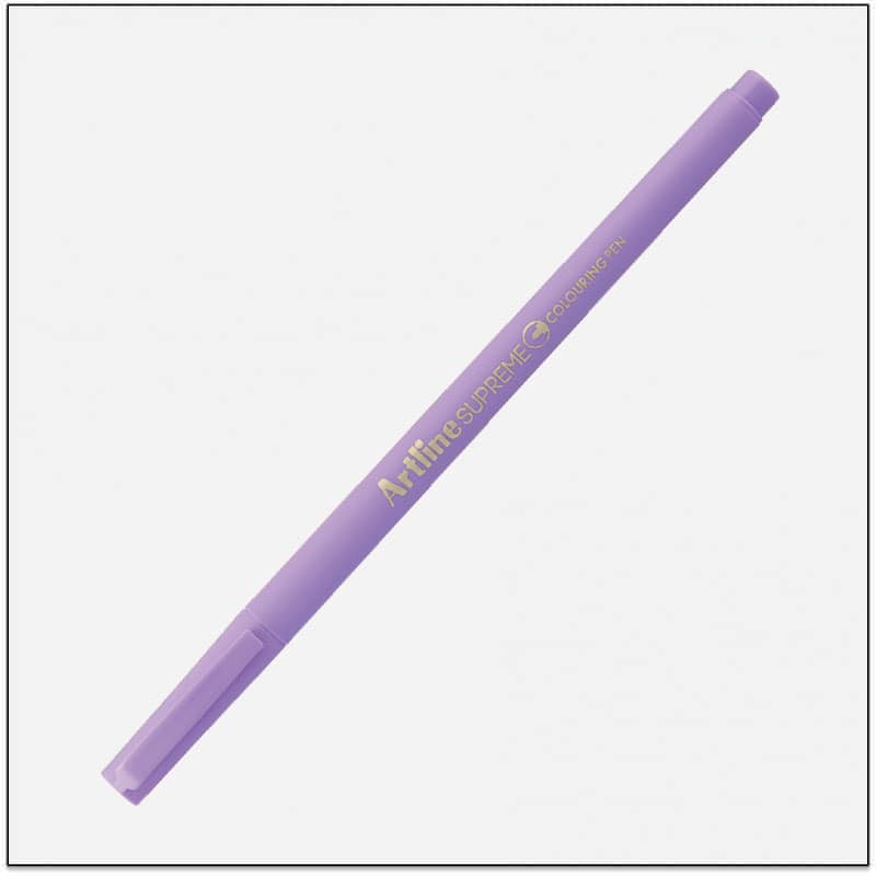 Bút lông màu Artline Supreme EPFS-210 - 0.6mm - Màu tím nhạt (Pale Purple)