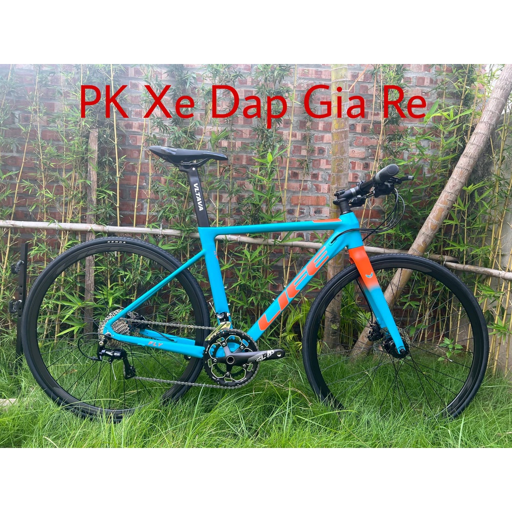 Xe đạp Touring LIFE FLY, Xe đạp LIFE FLY, Khung nhôm không mối hàn, dây cáp âm khung, Group LTWOO R7 (2x10-20 tốc độ)