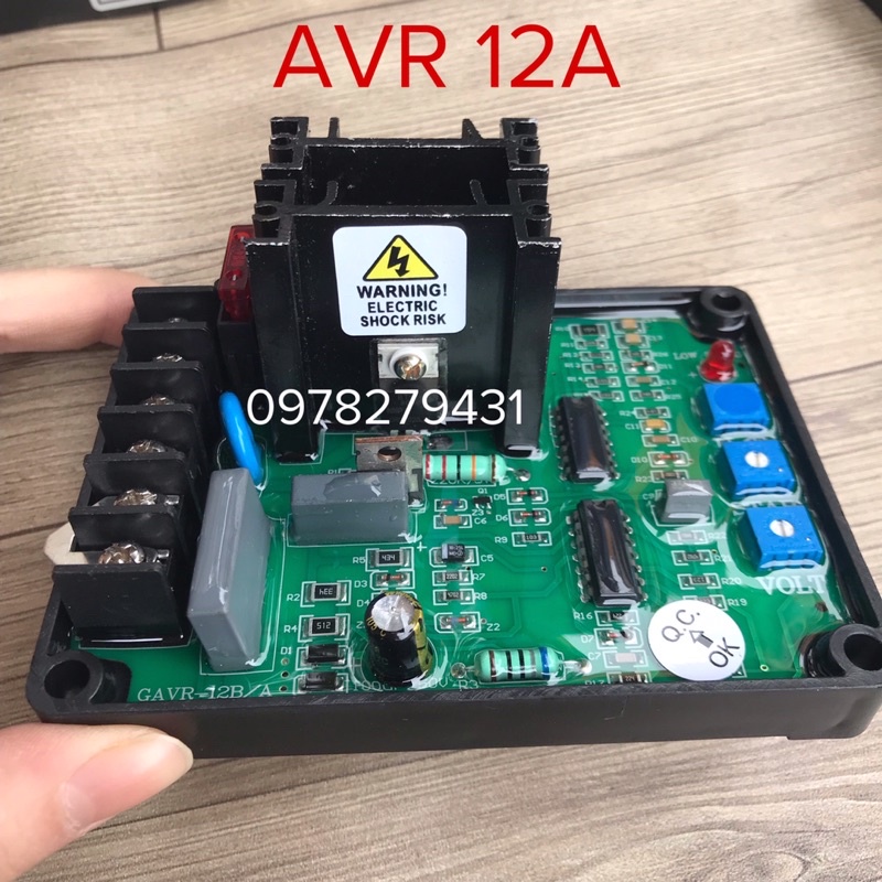 AVR TRỰC TIẾP máy phát điện/bộ điều chỉnh áp tự động 8-12-15AH