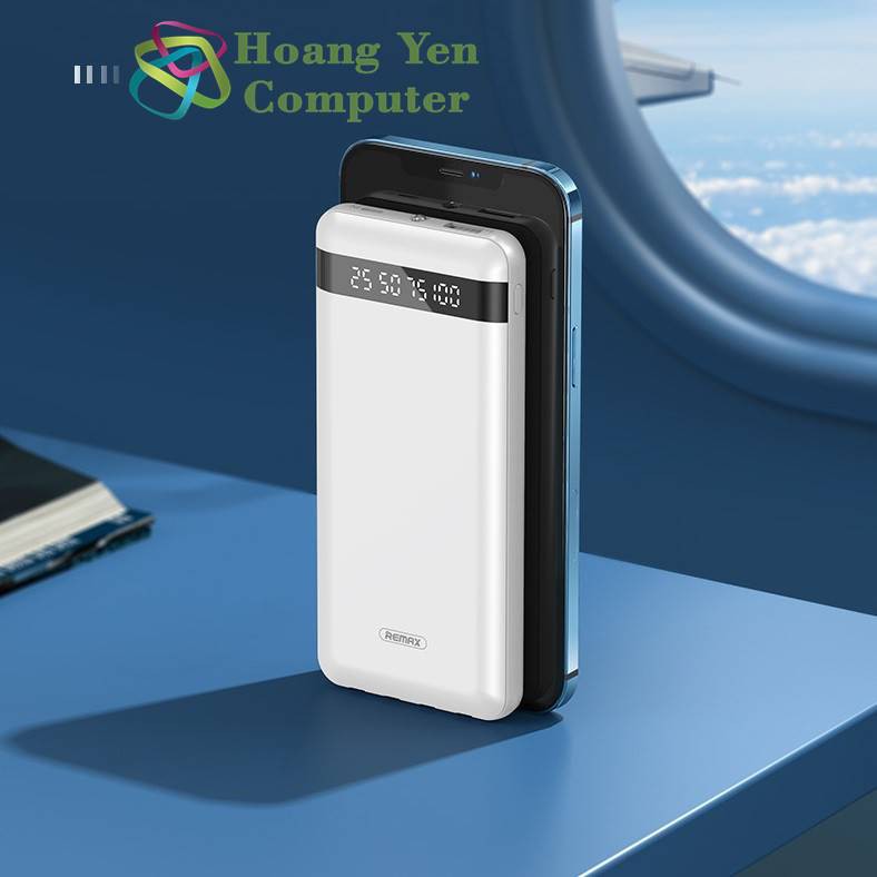 Sạc Dự Phòng Remax RPP-222 10000mAh (Tích Hợp 4 Đầu Cáp, Lỗi Polymer Siêu Bền) - BH 12 Tháng - Hoàng Yến Computer