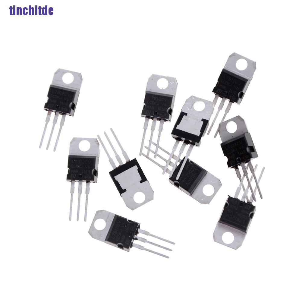 Set 10 Ic L7812Cv L7812 To-220 12V Chuyên Dụng
