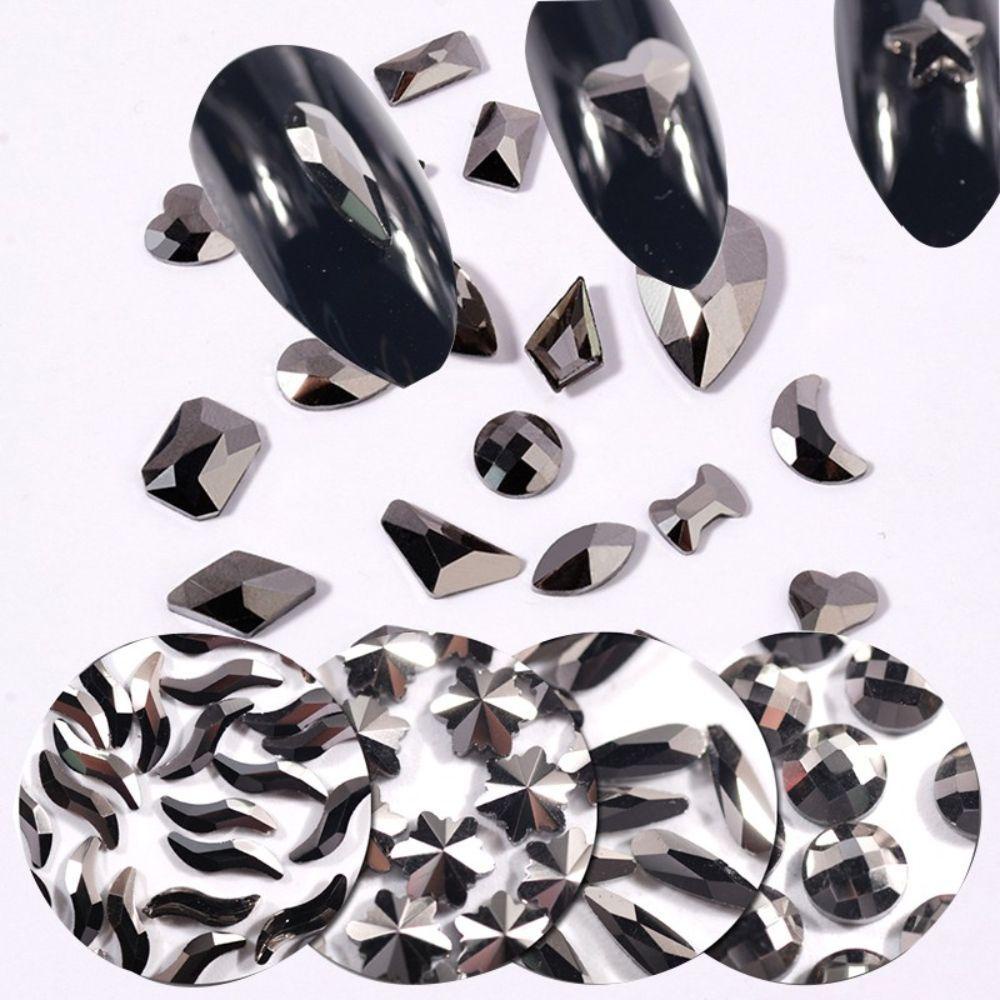 OCEANMAP Hạt Charm Hình Giọt Nước 3D Dùng Trang Trí Móng Tay Nghệ Thuật