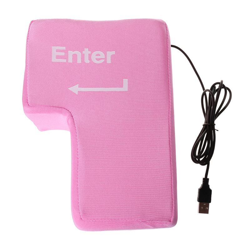 Gối Hình Phím Enter Cỡ Lớn Giúp Giảm Căng Thẳng