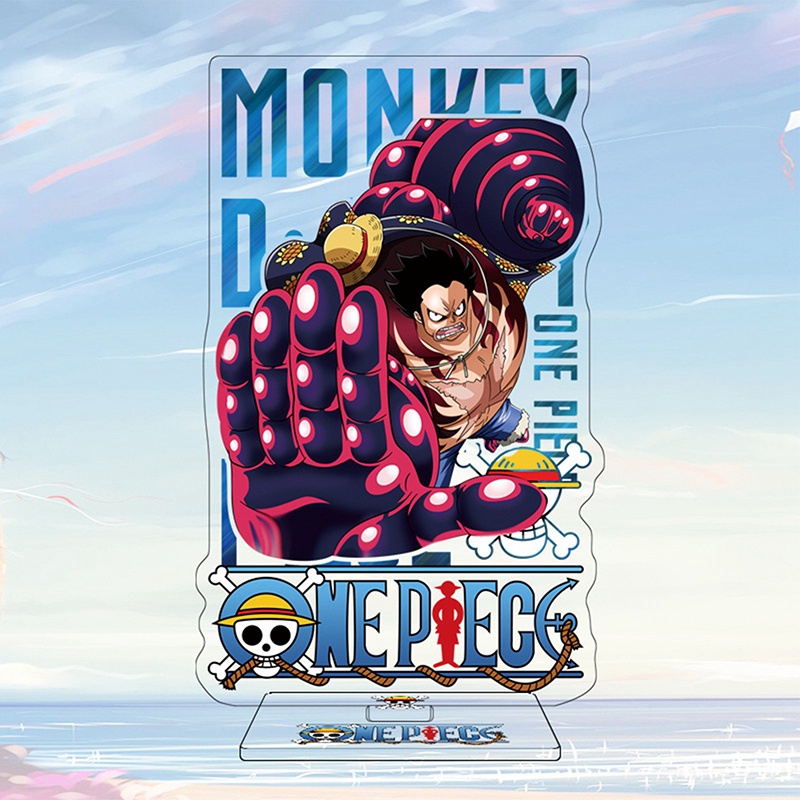 Mô Hình Nhân Vật Luffy Roronoa Zoro Tony Chopper Trong One Piece Bằng Acrylic Kích Thước 16Cm