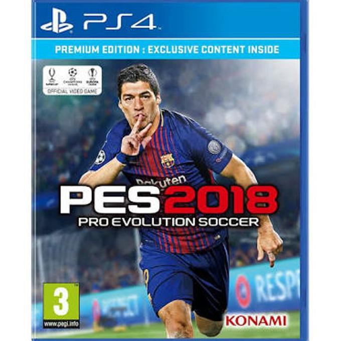 Bộ 2 Tay Cầm Chơi Game Ps4 Pes 2018 / Pes 18 - Reg