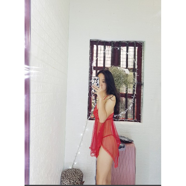 Váy ngủ sexy gợi cảm trong suốt