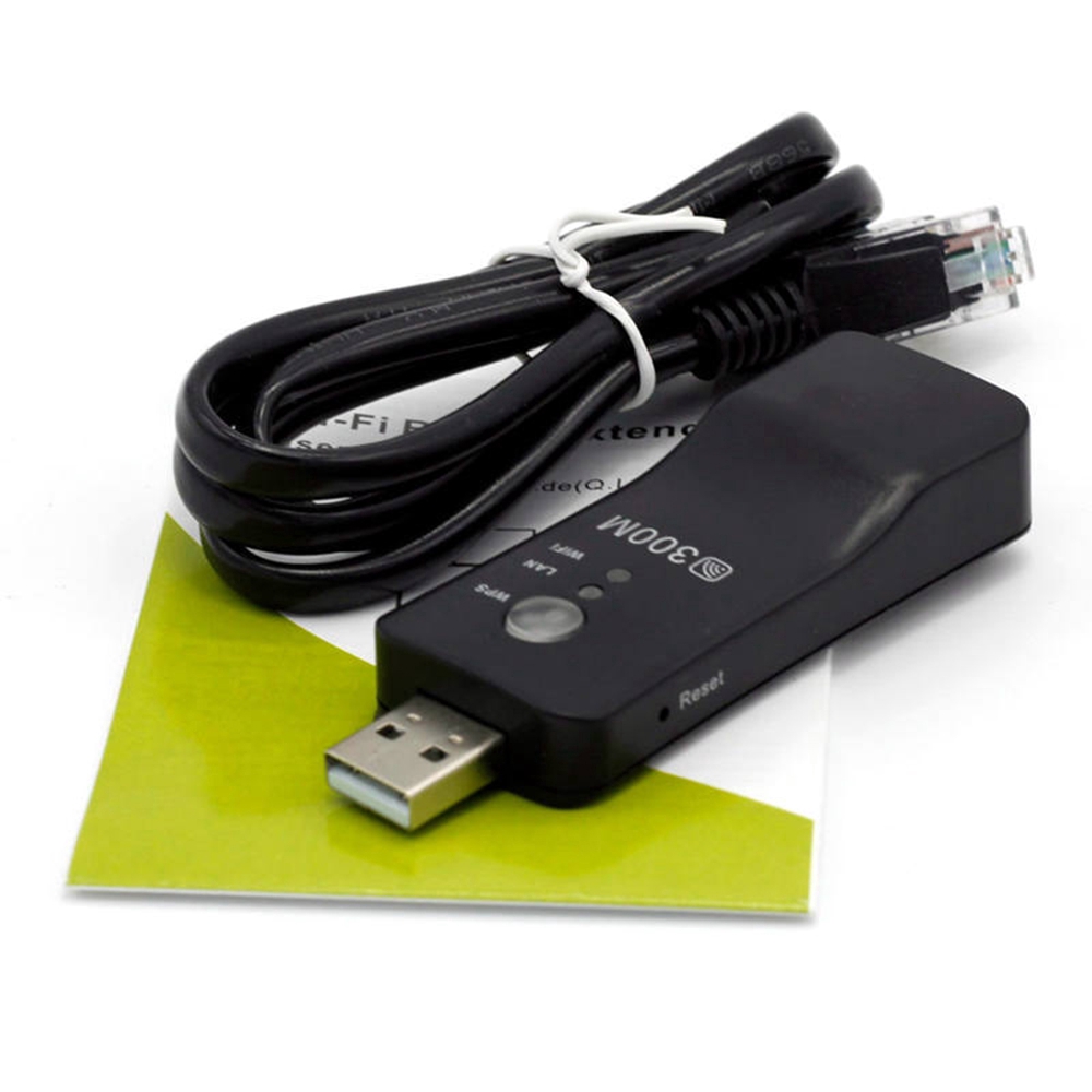 300Mbps Wireless Repeater USB WiFi Range Extender Smart TV Network Adapter vn | BigBuy360 - bigbuy360.vn