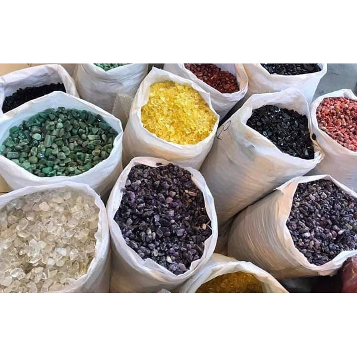 [ Hàng đẹp ] 100g Đá Vụn Thạch Anh Vật Phẩm Phong Thủy | BigBuy360 - bigbuy360.vn