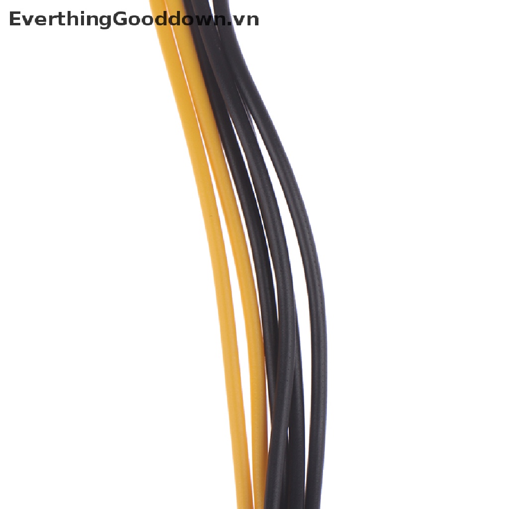 Everthingooddown Cáp SATA Chuyển Đổi 15pin Sang 8pin (6 + 2) PCI-E Dài 20cm Thẻ Đồ Họa