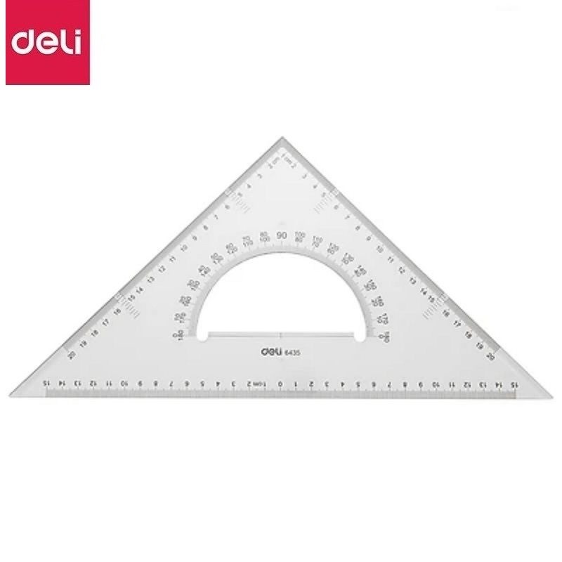 Bộ thước eke Deli 6415 / 6420 / 6430 / 6435 / 6440 - 13/18/28/33/38cm