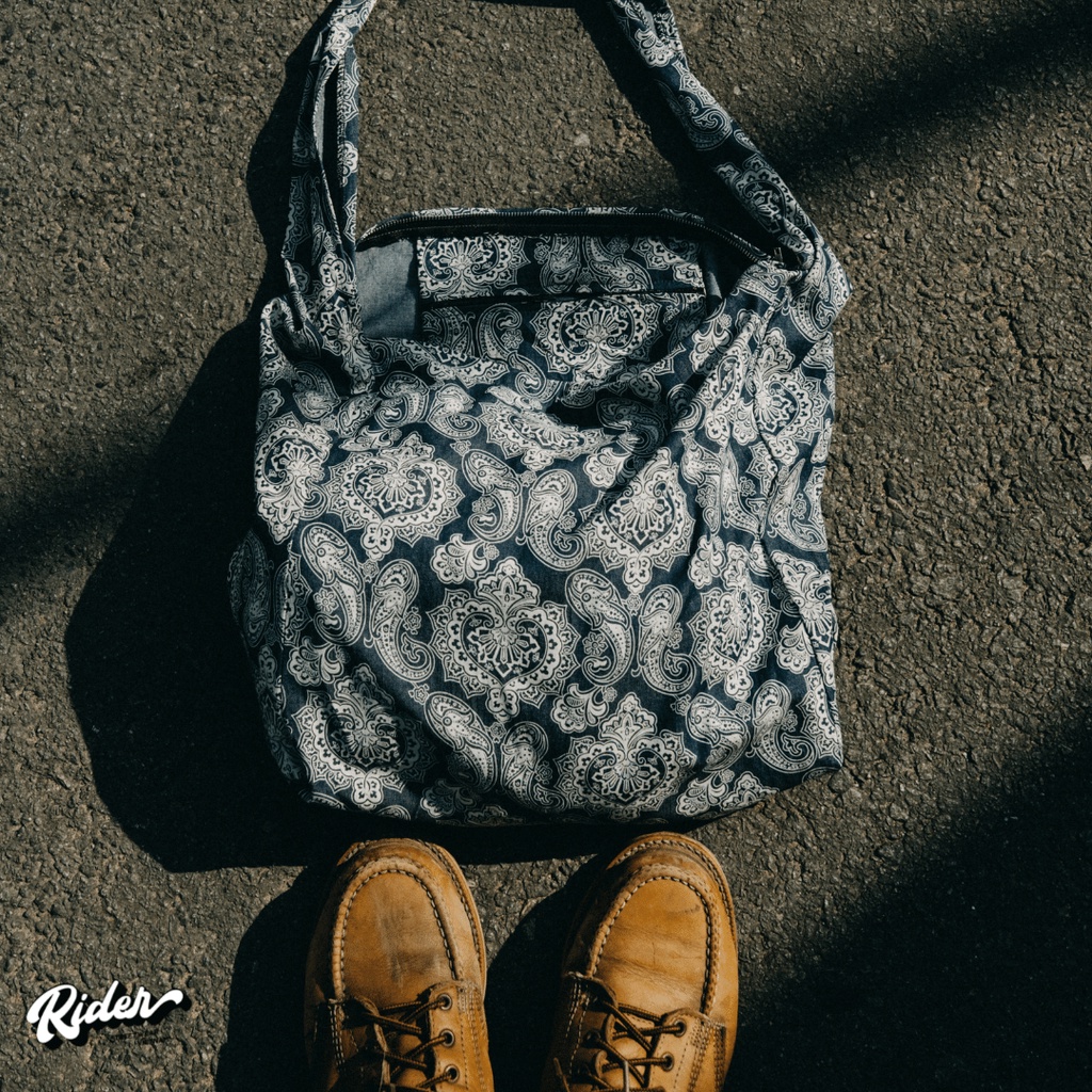 Túi đeo chéo Rider Hippie Bag unisex nam nữ denim,canvas - Rider Streetwear - Phong cách vintage,retro