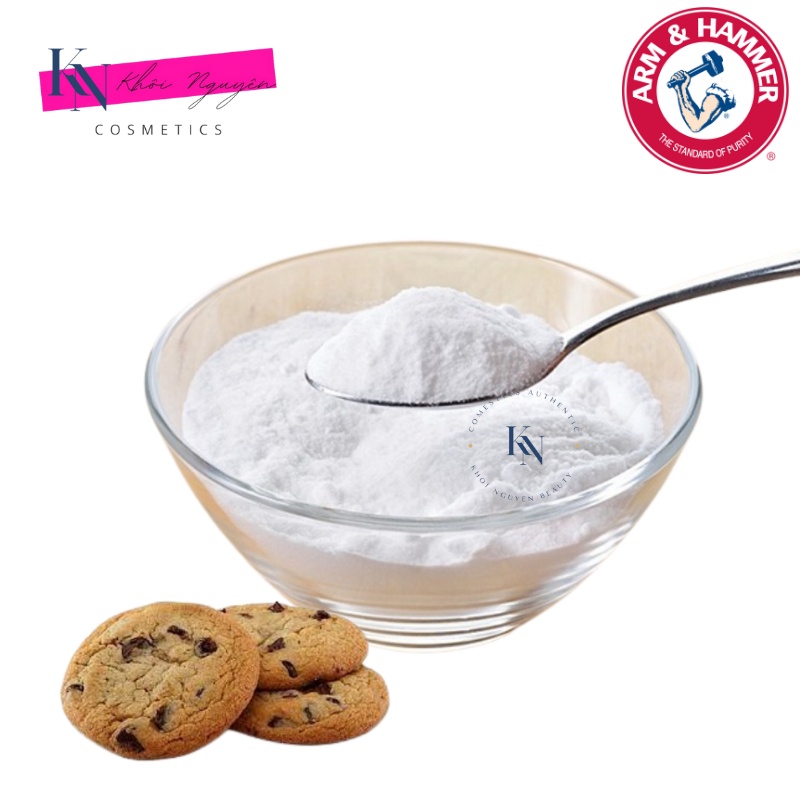 Bột Nở Baking Soda đa công dụng khử mùi, diệt khuẩn, tẩy rửa, chăm sóc da, bột làm bánh hộp giấy 454g Nhập Khẩu Mỹ