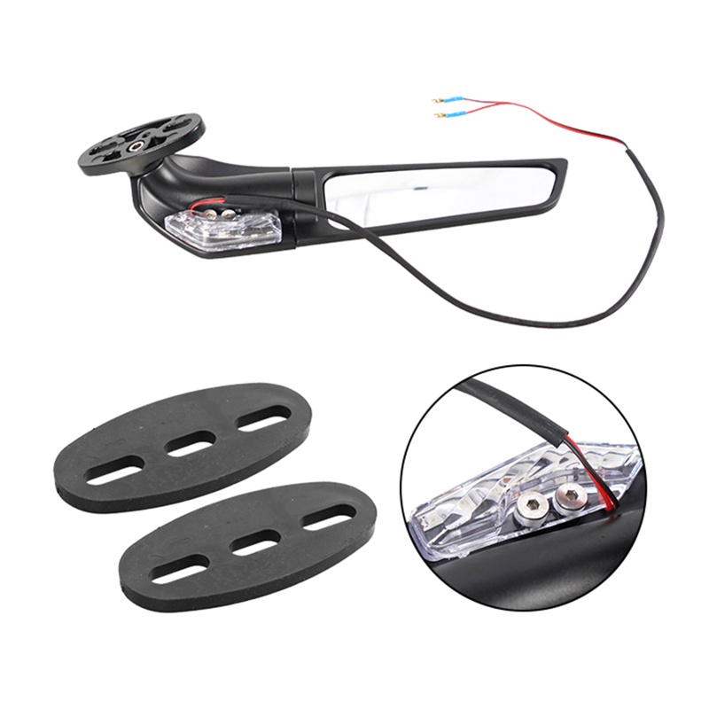 Cánh Gió Có Thể Điều Chỉnh Gắn Gương Chiếu Hậu Xe Mô Tô CBR500R CBR600RR CBR250R CBR3