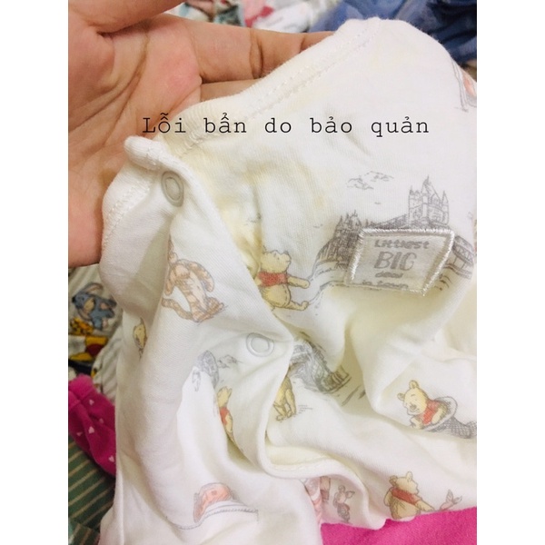 Body sleep liền tất cotton mềm mịn cho bé trai-bé gái hàng NEW LỖI (size:3-24m)