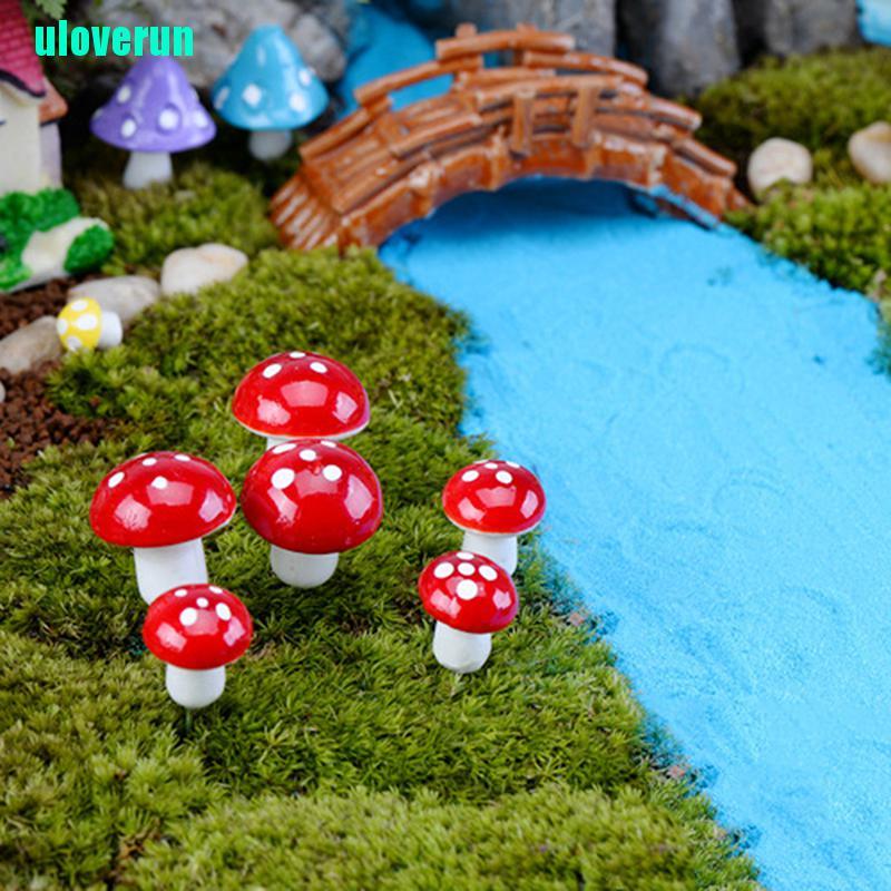 Cây Nấm Mini Trang Trí Sân Vườn Xinh Xắn