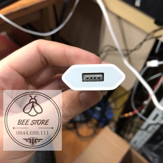 [Hàng Chính Hãng] Củ Sạc Dẹt iPhone Zin Bóc Máy - Bảo Hành 1 Năm